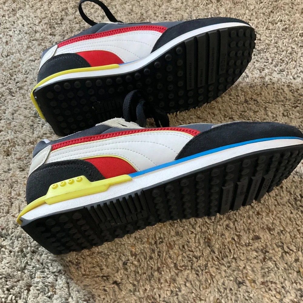 Puma Future Rider Sneakers Youth 6.5C Multi-Color Retro Colorblock
